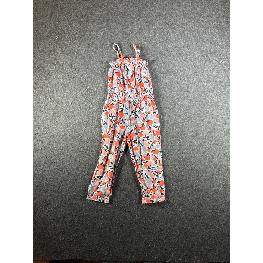 Mini Boden Girls Fruit Floral Print Jumpsuit Multicolor Size 2-3Y 12938